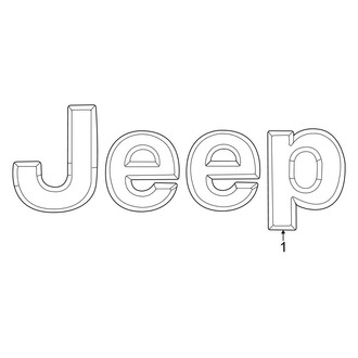 Jeep OE - Hood - Exterior Trim (Laredo / Laredo A / Laredo X)
