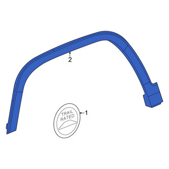 Jeep OE - Rear Right Wheel Arch Molding