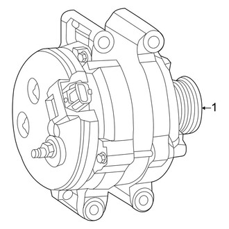 Jeep OE - Electrical - Alternator (5.7L)