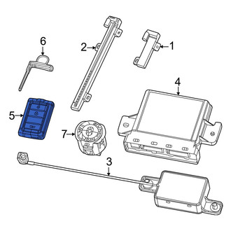 Jeep OE - Keyless Entry Transmitter