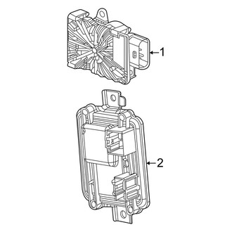 Jeep OE - Electrical Components (Transfer Case & Rear Axle)
