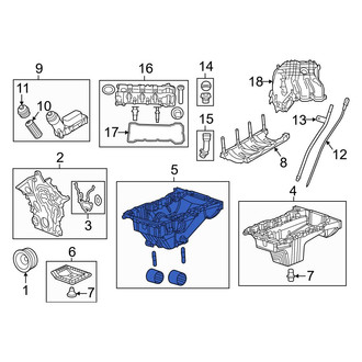 Jeep OE - Upper Engine Oil Pan