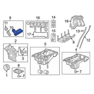 Jeep OE - Engine Oil Filter Housing