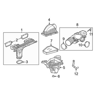 Jeep OE - Engine - Air Inlet (5.7L)