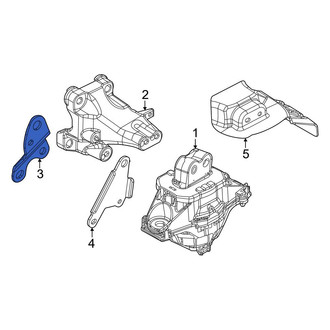 Jeep OE - Left Engine Mount Support Bracket