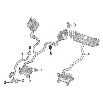 Jeep OE - Right Exhaust System Hanger