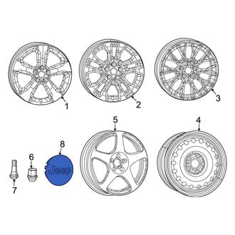 Jeep OE - Wheel Cap