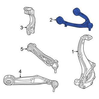 Jeep OE - Front Left Upper Suspension Control Arm