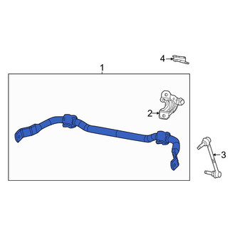 Jeep OE - Front Suspension Stabilizer Bar