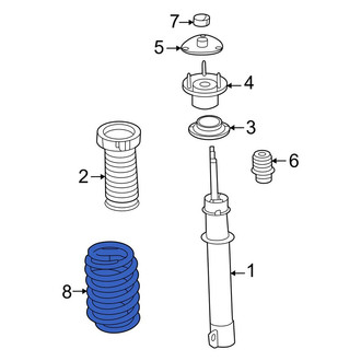 Jeep OE - Rear Coil Spring
