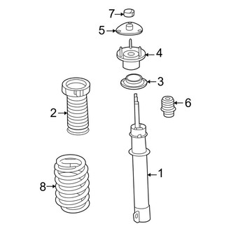 Jeep OE - Front Suspension - Struts & Components (RWD)
