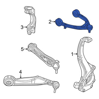 Jeep OE - Front Left Upper Suspension Control Arm