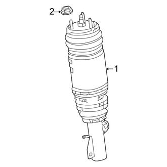 Jeep OE - Front Suspension - Struts & Components (With Quadra Lift), (Overland / Overland 4xe / Summit / Summit 4xe / Summit Reserve / Summit Reserve 4xe / Trailhawk / Trailhawk 4xe 4WD)
