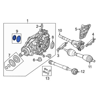 Jeep OE - Front Left CV Axle Shaft Seal