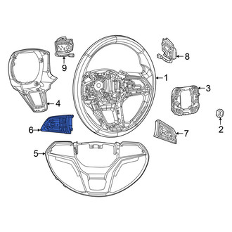 Jeep OE - Steering Wheel Radio Controls