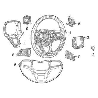 Jeep OE - Steering Wheel & Trim