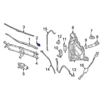 Jeep OE - Wiper Arm Cap