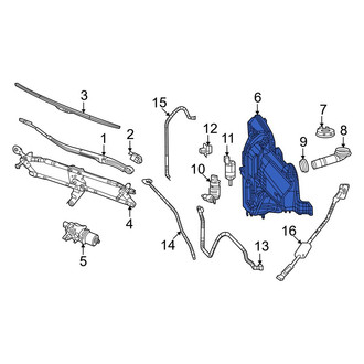 Jeep OE - Washer Fluid Reservoir
