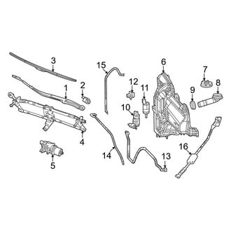 Jeep OE - Windshield - Wiper & Washer Components