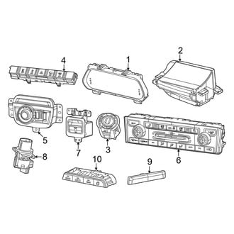Jeep OE - Instrument Panel - Cluster & Switches