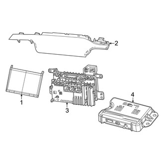 Jeep OE - Instrument Panel - Sound System (Radio & Components)