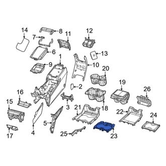 Jeep OE - Console Cup Holder Bezel