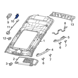 Jeep OE - Roof Bezel