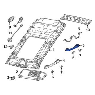 Jeep OE - Rear Interior Grab Bar