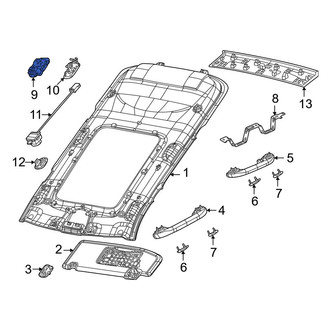 Jeep OE - Dome Light Lens