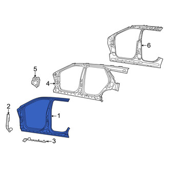 Jeep OE - Right Outer Uniside