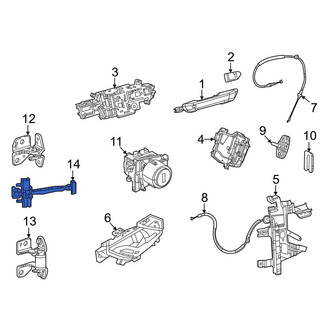 Jeep OE - Front Door Check