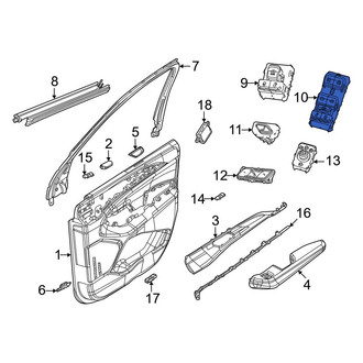 Jeep OE - Front Left Door Window Switch