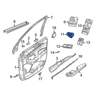 Jeep OE - Front Left Power Seat Switch