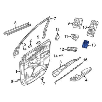 Jeep OE - Front Door Mirror Switch