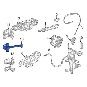 Jeep OE - Rear Door Check