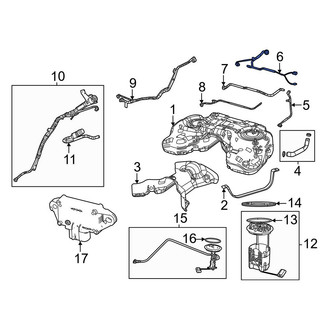 Jeep OE - Fuel Pump Wiring Harness