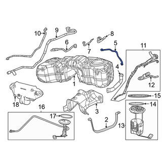 Jeep OE - Fuel Hose
