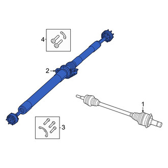 Jeep OE - Rear Drive Shaft