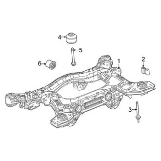 Jeep OE - Rear Suspension - Suspension Mounting