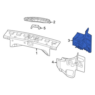 Jeep OE - Rear Left Rear Body Reinforcement