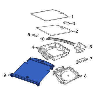 Jeep OE - Rear Cargo Cover