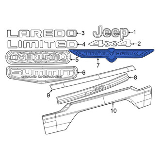 Jeep OE - Rear Hatch Emblem