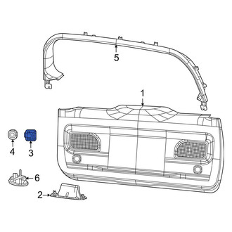 Jeep OE - Rear Cargo Area Light