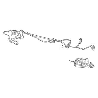 Jeep OE - Rear Lamps - License Lamps