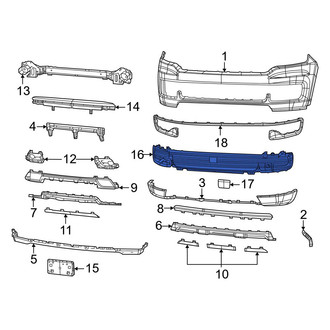Jeep OE - Front Lower Grille