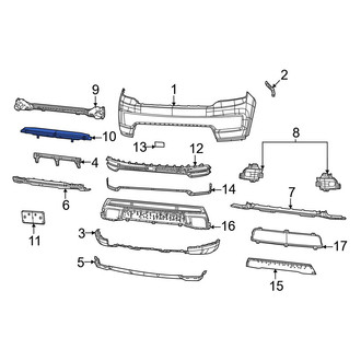 Jeep OE - Front Bumper Impact Absorber