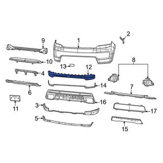 Jeep OE - Front Lower Grille