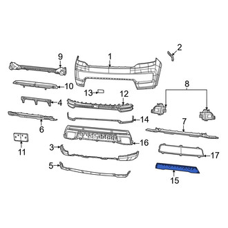 Jeep OE - Front Lower Grille