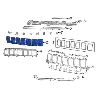 Jeep OE - Front Center Grille