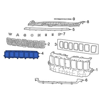 Jeep OE - Front Grille Molding